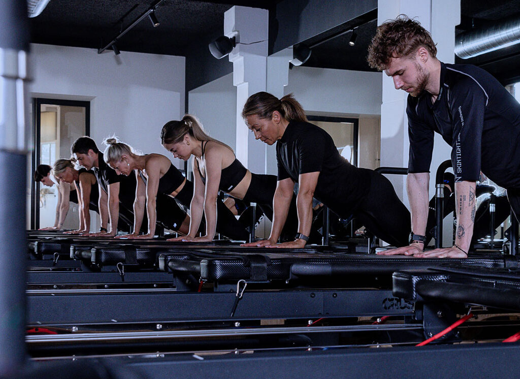 People in Pilates Class