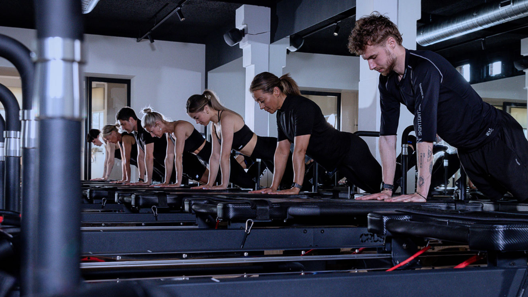 People in Pilates Class